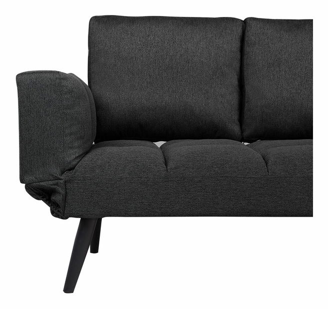 Pohovka dvojsedačka Bromley (čierna)