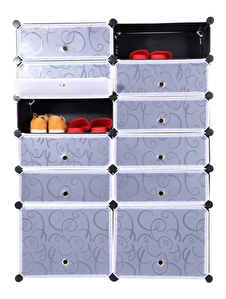 Organizator pantofar Barrowby TYP02 (plastic + metal) *vânzare stoc