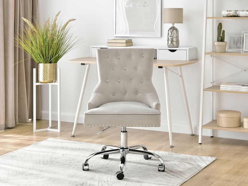 Scaun Sonia (gri + crom)