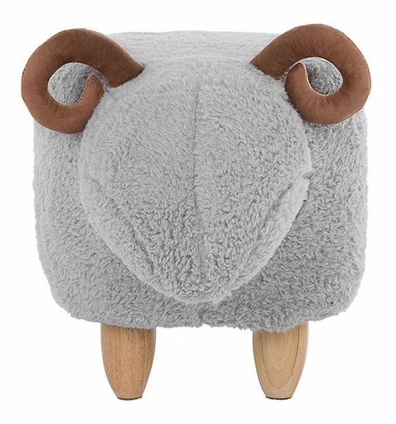 Taburetka Laidley (sivá)