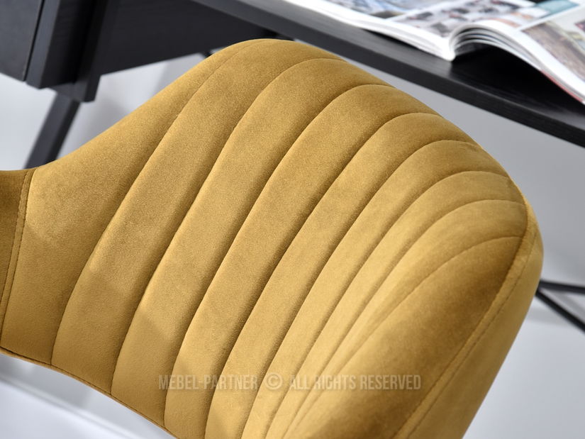 Scaun Merylyn (auriu + negru)