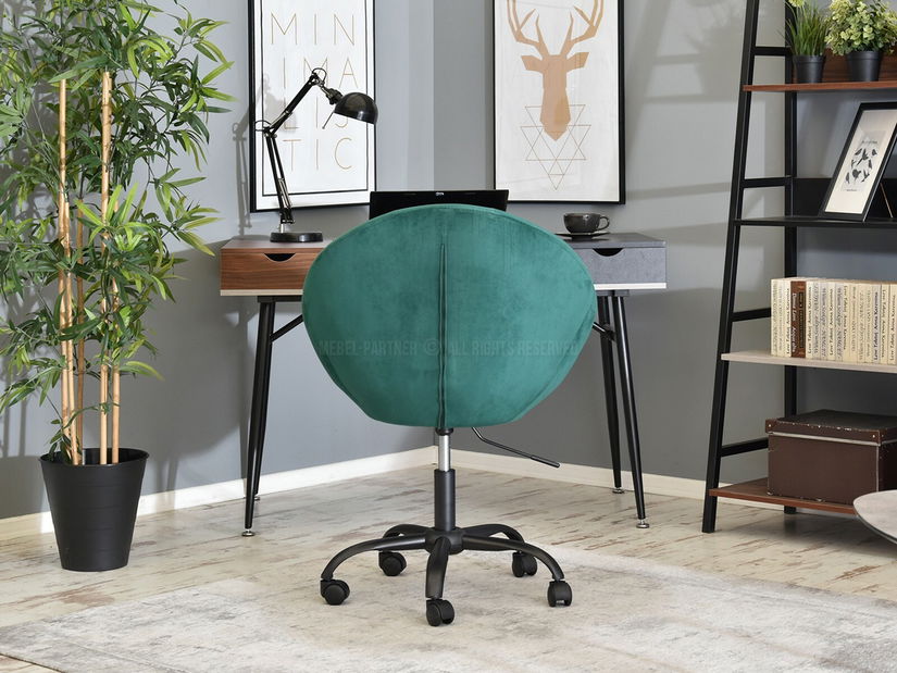 Kreslo Lush 4 (zelená + čierna)