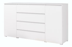 Komód Cortez C 6 (fehér)