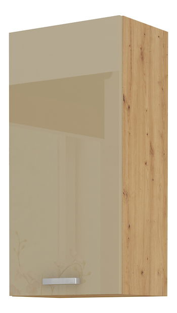 Gornji kuhinjski ormarić- Arryn 45 G-90 1F (Hrast artisan + Sjaj cappucino)