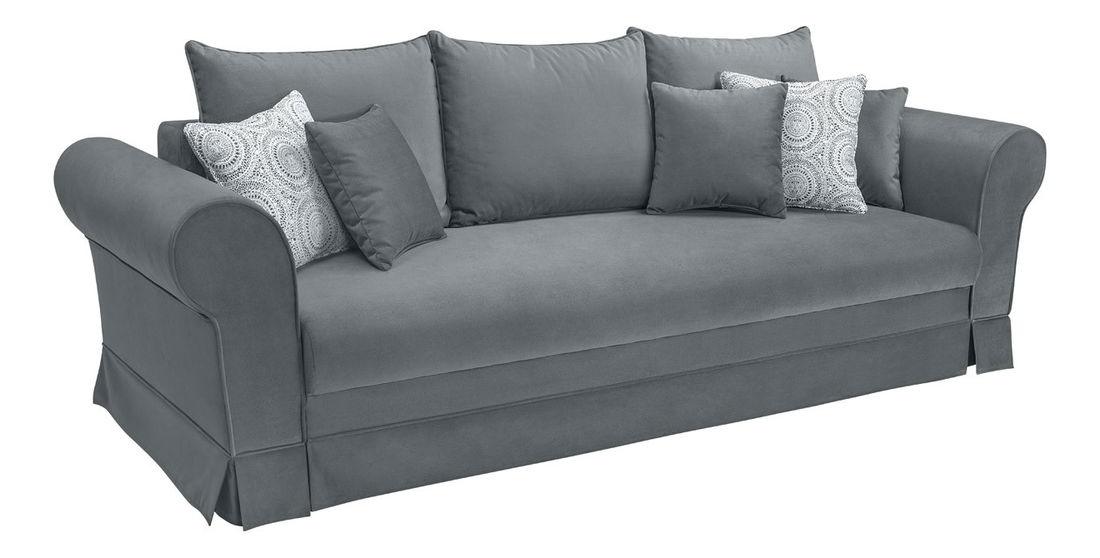 Háromszemélyes kanapé Margarita Lux 3DL (szürke)