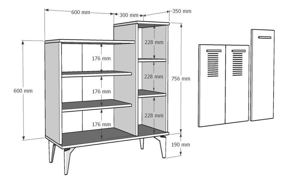 Pantofar Vipapo 10 (antracit + alb)