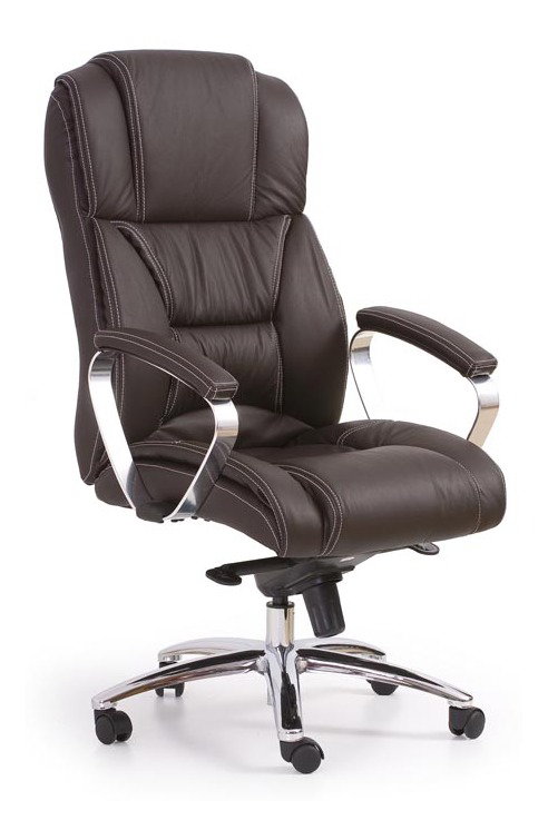 Kancelárske kreslo Francis (tmavohnedá)