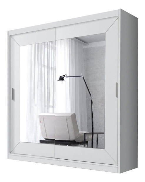 Šatníková skriňa Alva Typ 18 (biela)