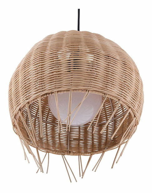 Závesná lampa Drexel (svetlohnedá)