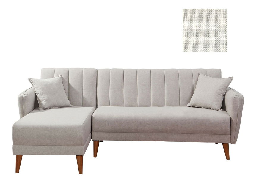 Rohová sedacia súprava Adrie (L) (Krémová)