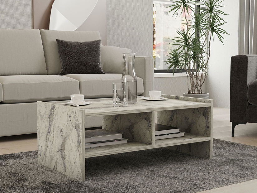 Dohányzóasztal Perla (frézia márvány)