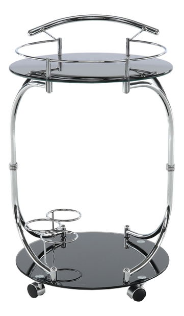 Măsuță servire Vresa 83871 2BKG (negru)