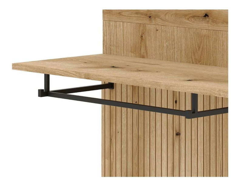 Predsieňová zostava Nadrano (dub evoke + biela) 