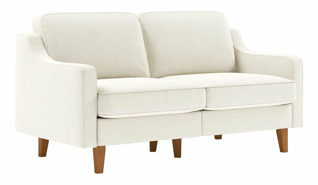 Pohovka dvojsedačka Robia 2 (smotanová + orech)