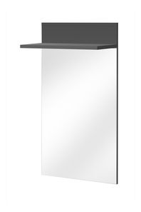 Akasztós panel tükörrel Mablo (antracit)