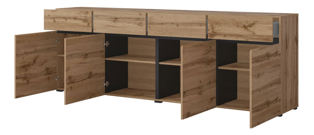 Komód Crossroad Typ 25 (wotan tölgy)