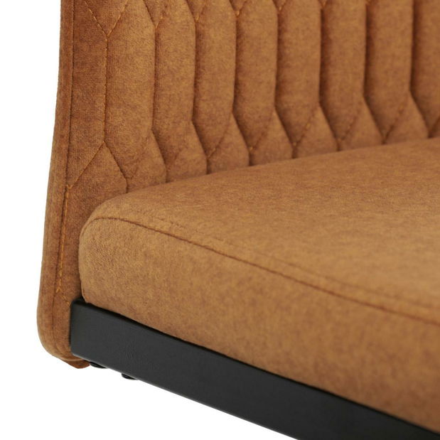 Jedálenská stolička Desvelar (žltá)