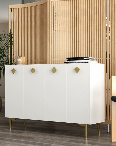 Skrinka Morana (biela + zlatá)