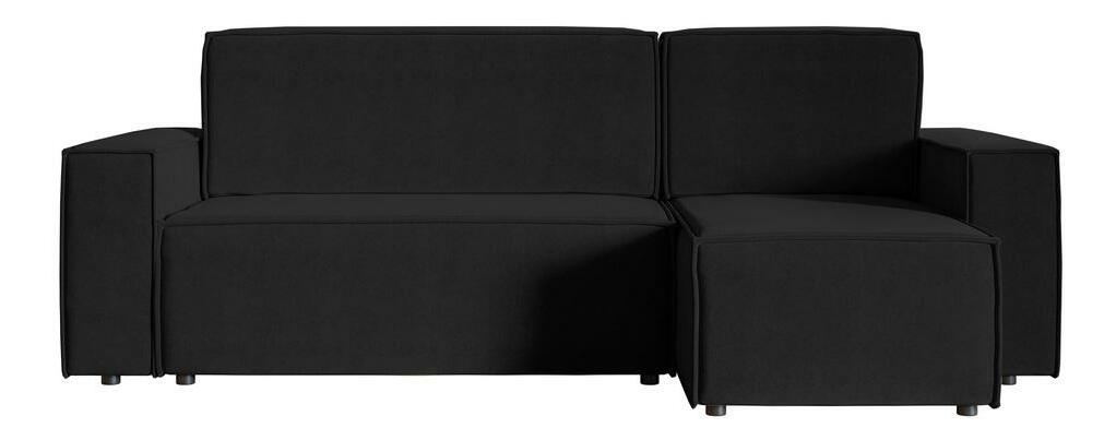 Kutna garnitura Copenhagen L (crna + crna)