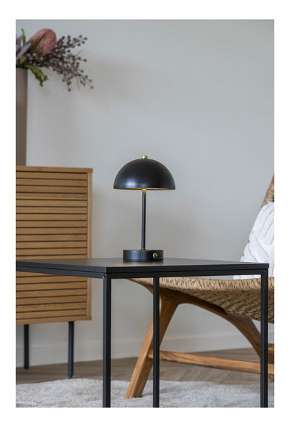 Stolová lampa Hsivania (čierna)