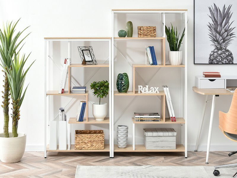 Raft Harp Ab (stejar + alb)