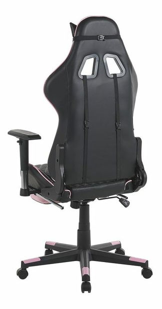 Gaming stolica Vrai (crna + ružičasta) 