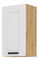 Felső konyhaszekrény Lucid 40 G 72 1F (artisan tölgy + fehér)