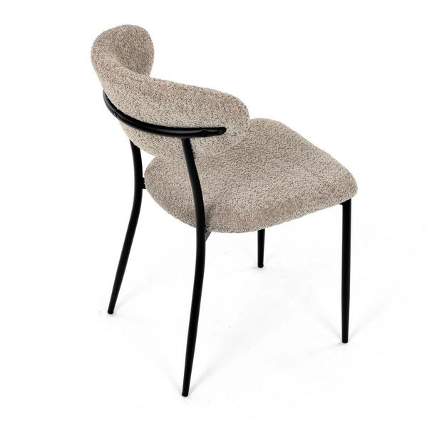 Jedálenská stolička Cosmetica (lanýžová)