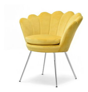 Kreslo Lasair (žltá + čierna)