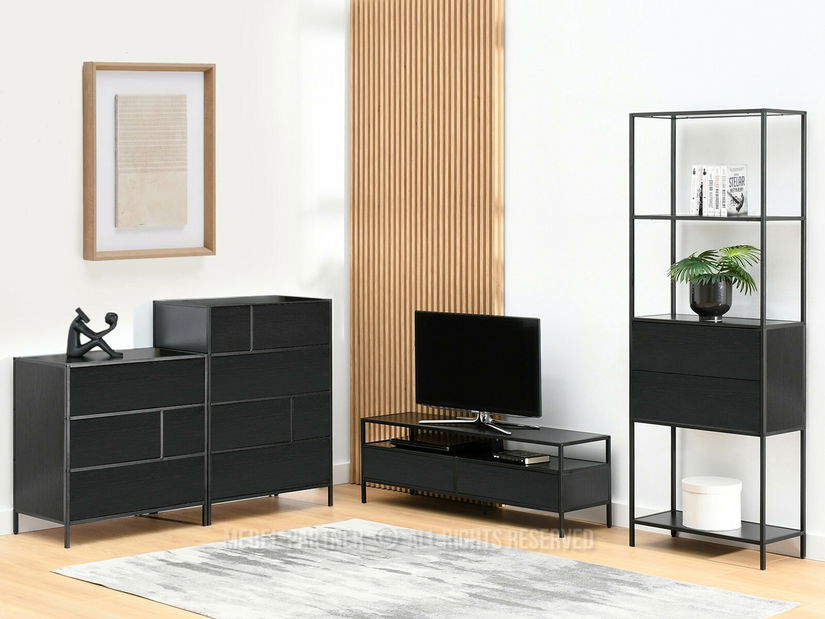 Set za dnevni boravak Sumarisimo 1 (crna)