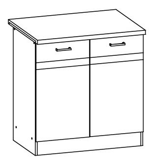 Dulap inferior de bucătărie – Bog Fran – Estell – EZ16 D80 *resigilat.