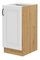 Donji kuhinjski ormarić- Sheila 40 D 1F BB (hrast artisan + bijela )