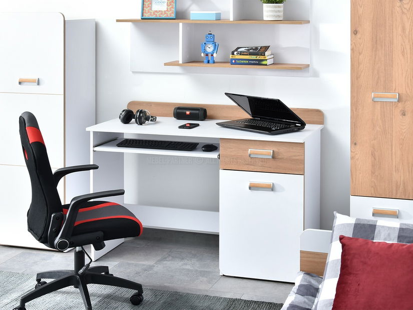 Mobilier cameră studenți Clerigo 04 (alb)