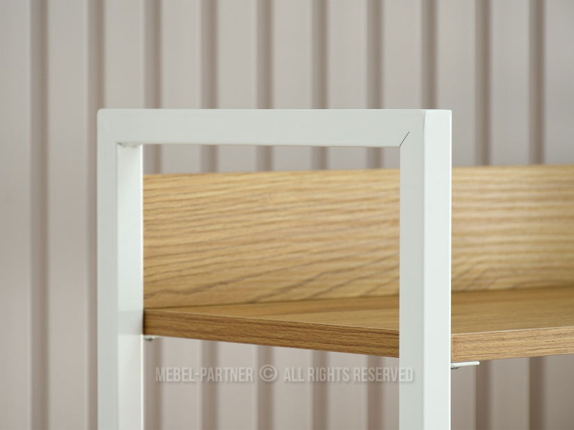 Regál Luca (tölgy + fehér)