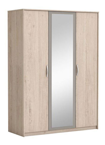 Spálňa Bihop (dub arizona + sivá)