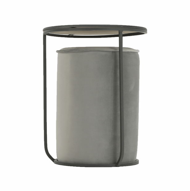 Príručný stolík Lola (tmavosivá)