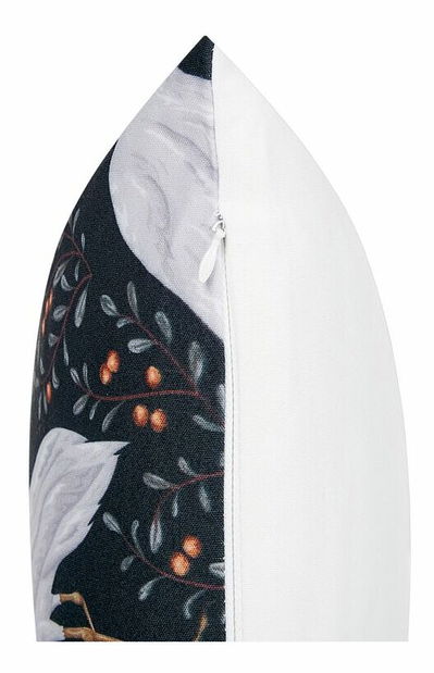 Set 2 ukrasna jastuka 40 x 60 cm Piano (crna)