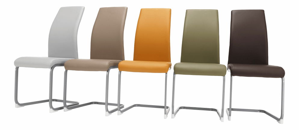 Scaun de sufragerie Nolana (gri maro)