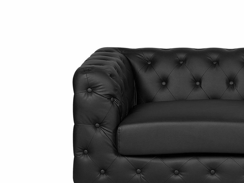 Sofa dvosjed Viken (crna)