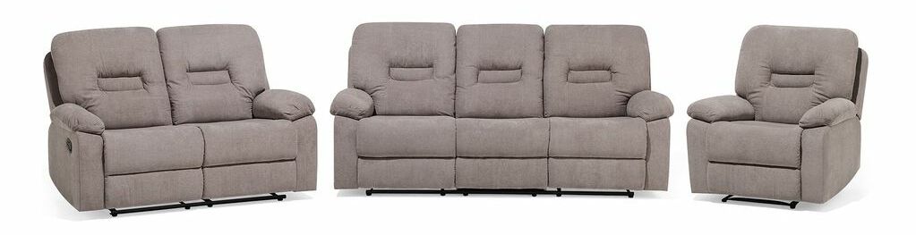 Garnitura za sjedenje Barnet 2 (tamno siva)