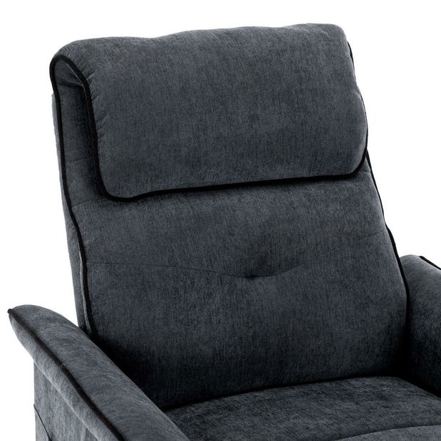 Polohovacie kreslo Trato (sivá)