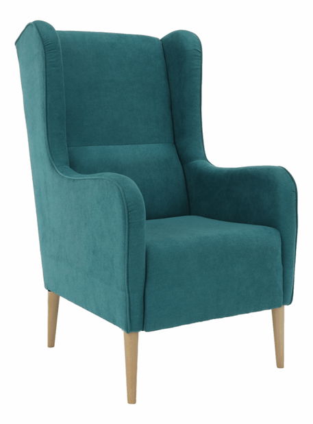 Fotoliu cu urechi Brius (turcoaz)