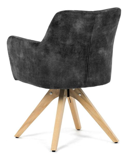 Jedálenská stolička Hegel (čierna)