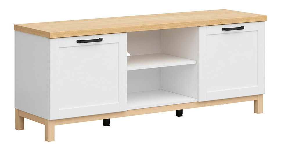 TV stolík/skrinka BRW Haga RTV2D