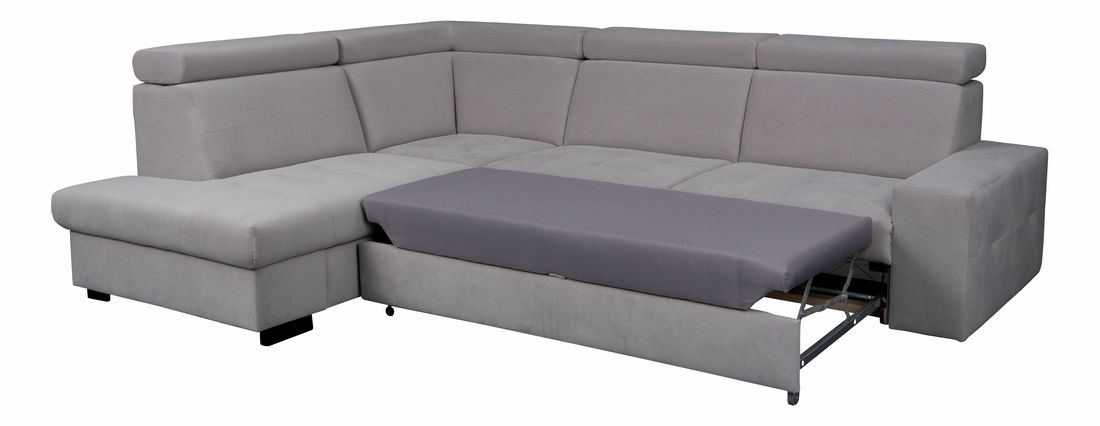 Rohová sedačka Manfield (sivá) (L)