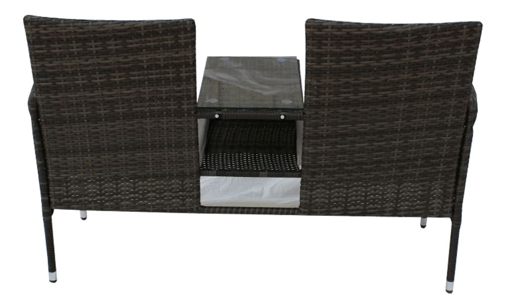 Vrtni dvosjed Lallea (siva)