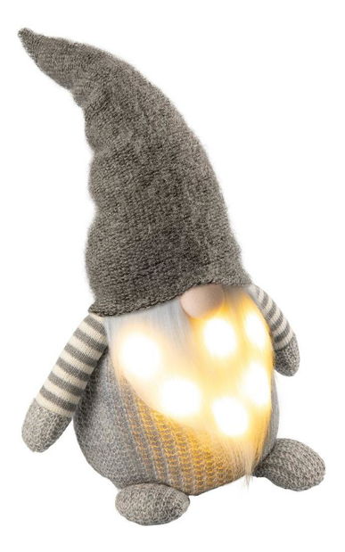 Škriatok s LED svetlom 2 RXL 397 (sivá)