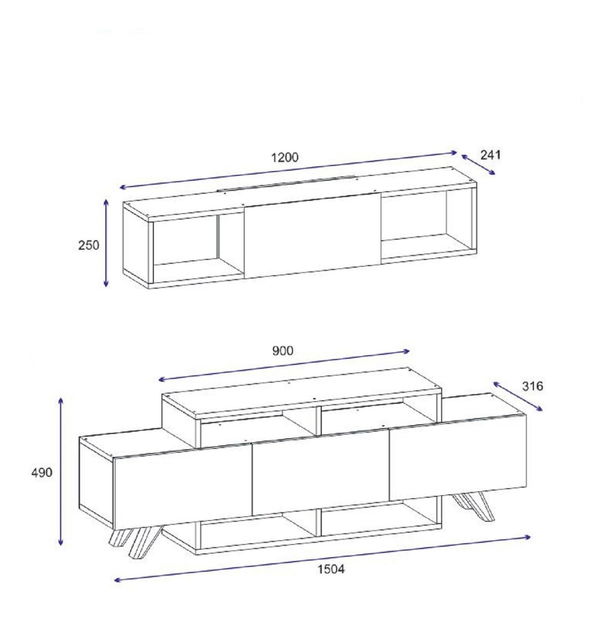 Mobilier living Duvabu (Nuc) 