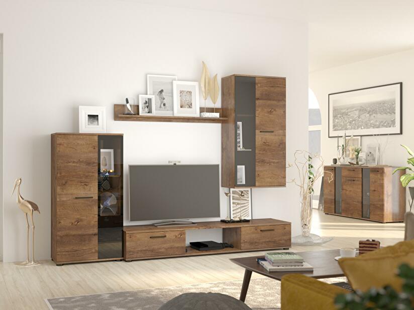 Mobilier living Saul 1 (stejar lefkas)