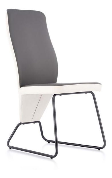 Scaun de sufragerie Kulla (Alb + Gri)